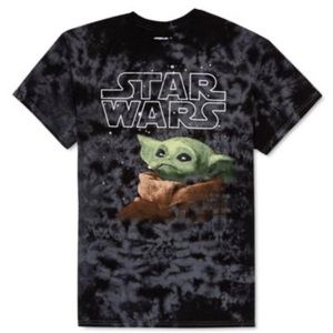 Star Wars Baby Yoda T-Shirt, Dark Shadow, Size: Medium